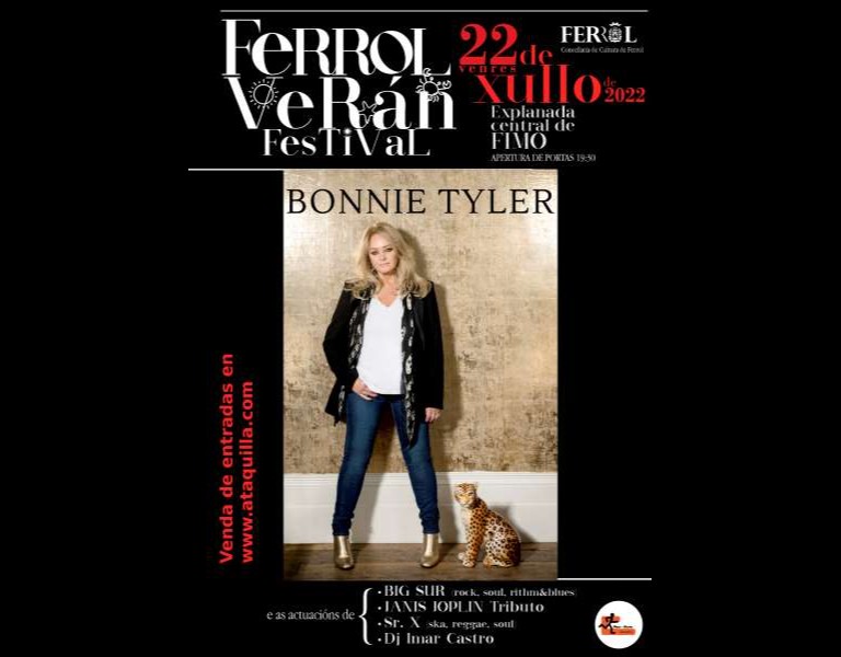 Ferrol Verán Festival- Bonnie Tyler