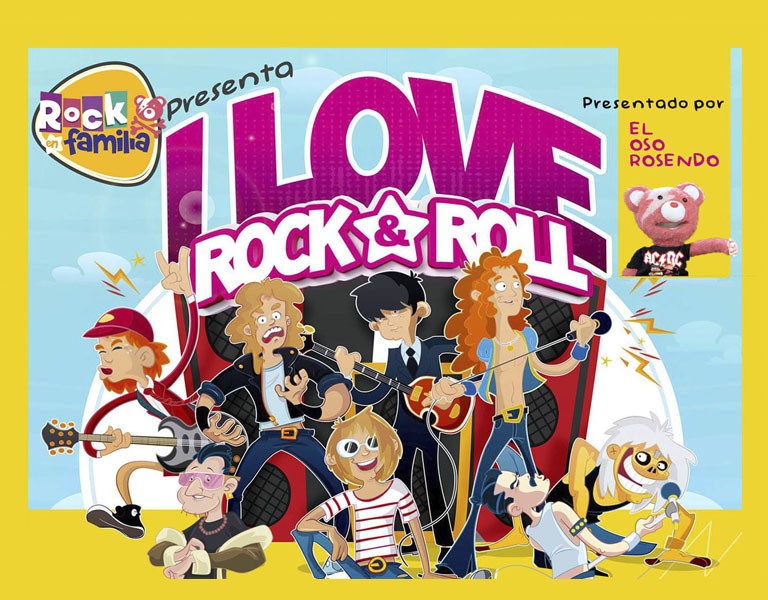 ROCK EN FAMILIA: I LOVE ROCK AND ROLL