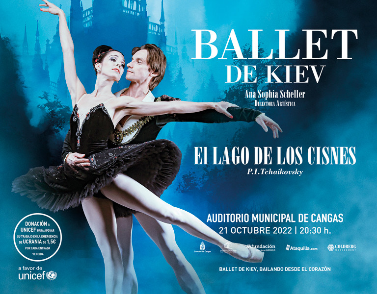 Ballet de Kiev - Ana Sophia Scheller - El lago  de  los  Cisnes