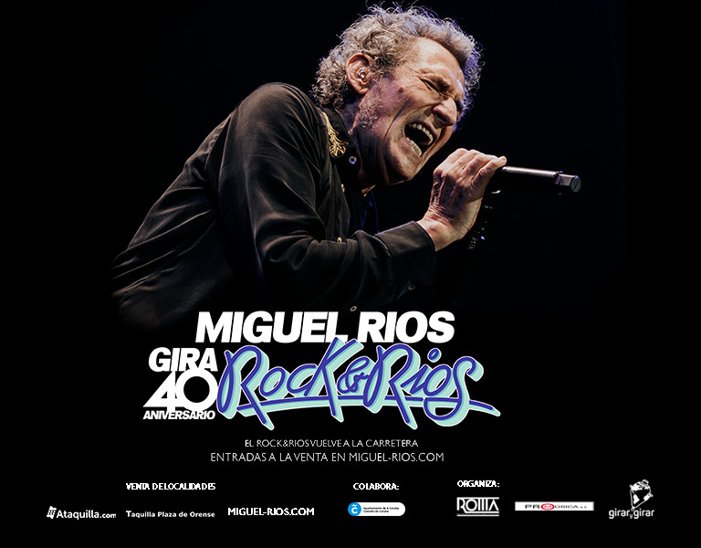 Miguel Ríos – Gira 40 Aniversario ROCK&RIOS