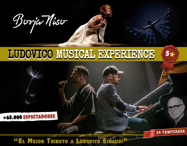 Entradas LUDOVICO MUSICAL EXPERIENCE en Lugo - sábado, 2 diciembre 2023 - desde 20,00 € - OTRAS MÚSICAS | Ataquilla.com (Es)